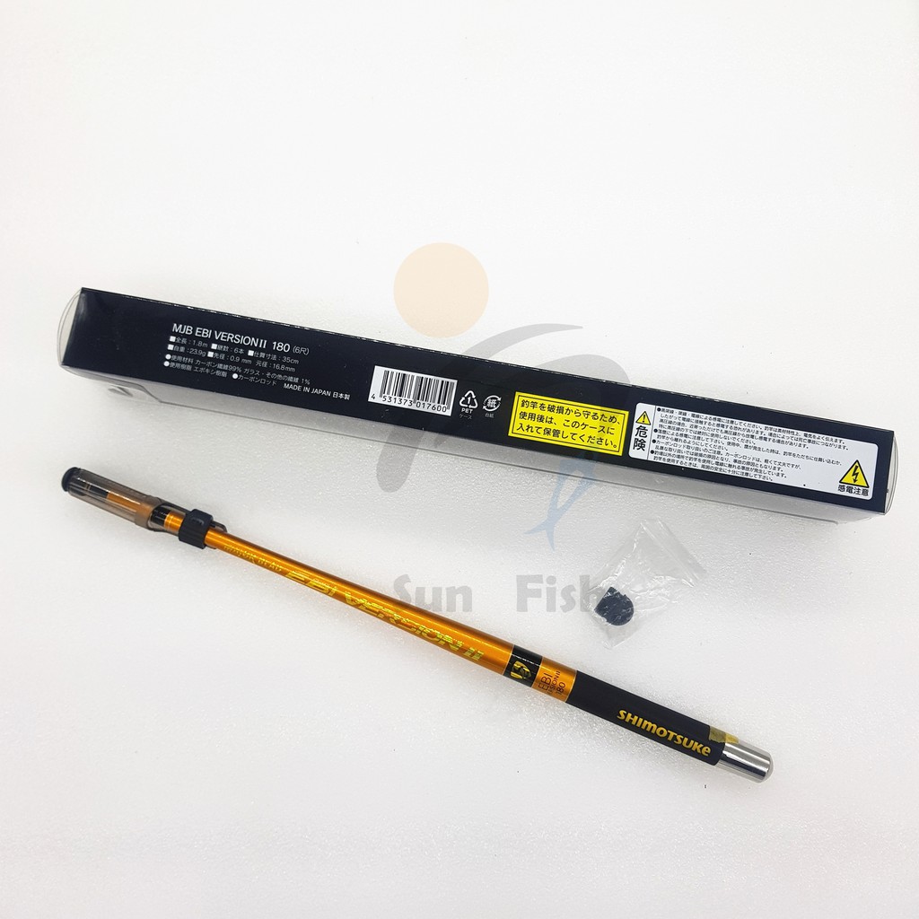 三富釣具 Shimotsuke下野mjb Ebi Versionii 180 6尺蝦竿商品編號 蝦皮購物