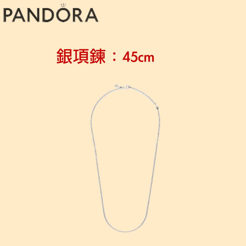 潘朵拉 Pandora 銀項鍊 項鍊手環串飾  Cable Chain Necklace
