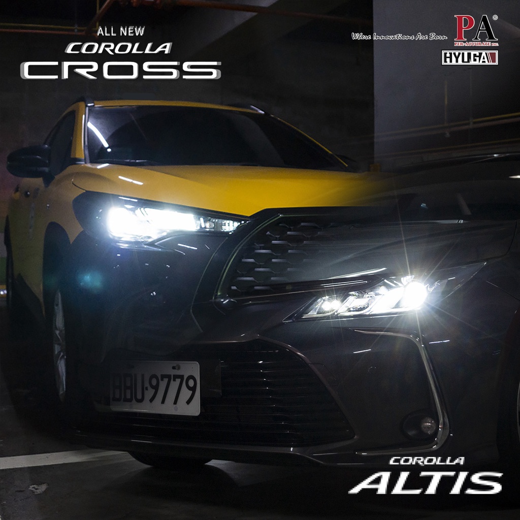 【PA LED】Corolla Cross Altis 12代 HIR2 9012 LED 大燈 頭燈 白光 黃光