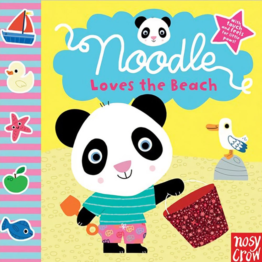 Noodle Loves The Beach：Noodle 的海邊渡假觸摸書(美國版)