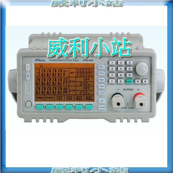 【威利小站】Twintex 大功率可程式直流電源供應器 PPW-6015 60V/15A 非舊款TPS-6015