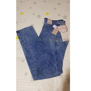 全新 EDWIN 5th STREET 雪花鑽石牛仔褲 尺寸XL 女款 藍色 0906-101