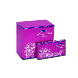 [晴天舖]印度線香SATYA NAG CHAMPA PURPLE JEWEL 紫色寶石柱香 新品上市