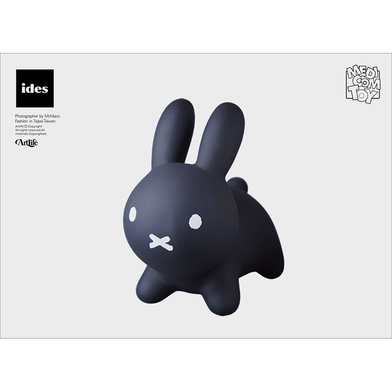 ArtLife @ MEDICOM Ides アイデスブルーナボンボンMIFFY BLACK 米菲兔 ...