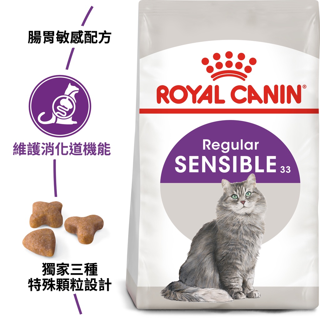 法國皇家ROYAL CANIN 腸胃敏感貓-S33