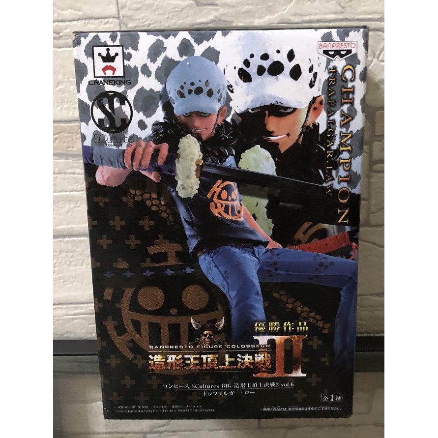 日版金證景品海賊王航海王scultures Big 造型王頂上決戰3 優勝作品羅特拉法爾加羅公仔 蝦皮購物
