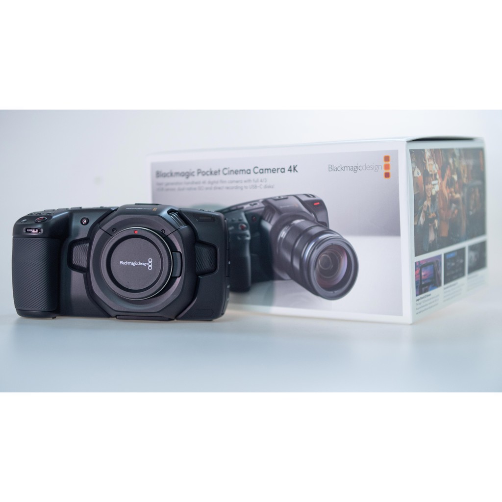 「二手」Blackmagic Pocket Cinema Camera 4K 專業攝影機 含兔籠、tilta翻轉螢幕