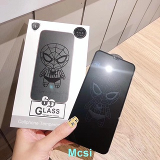 【Mcsi】iphone 12 11 pro max 蜘蛛人 XR潮影膜xsmax息影玻璃貼i11卡通保護貼xs滿版鋼化