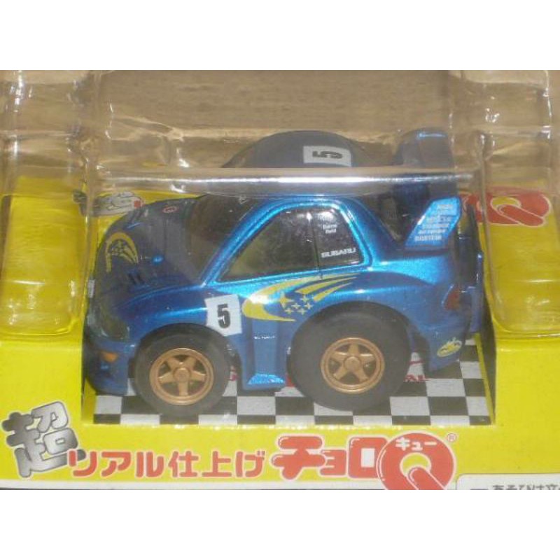 CHORO Q 阿Q 迴力車 Subaru 速霸陸 Impreza 硬皮鯊 WRX STi WRC 參賽車＃5