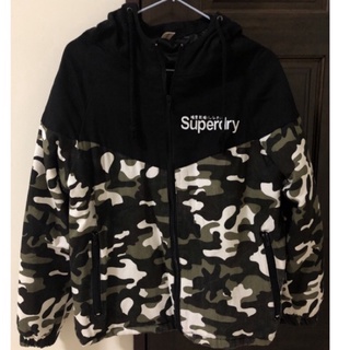 極度乾燥 Superdry 冬季 迷彩外套 連帽外套