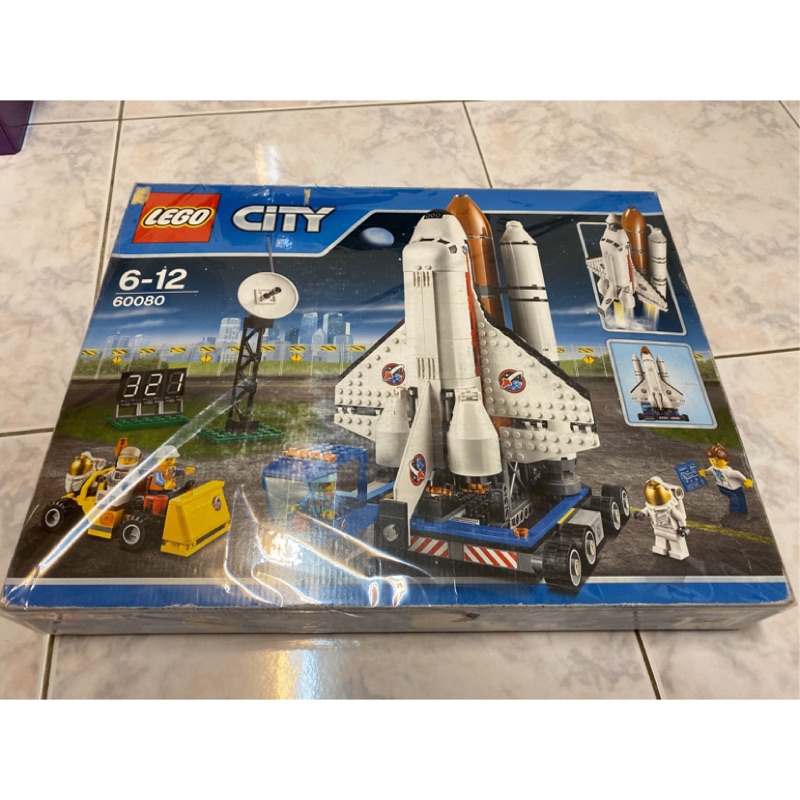 Lego 60080 city 城市系列 火箭 盒損