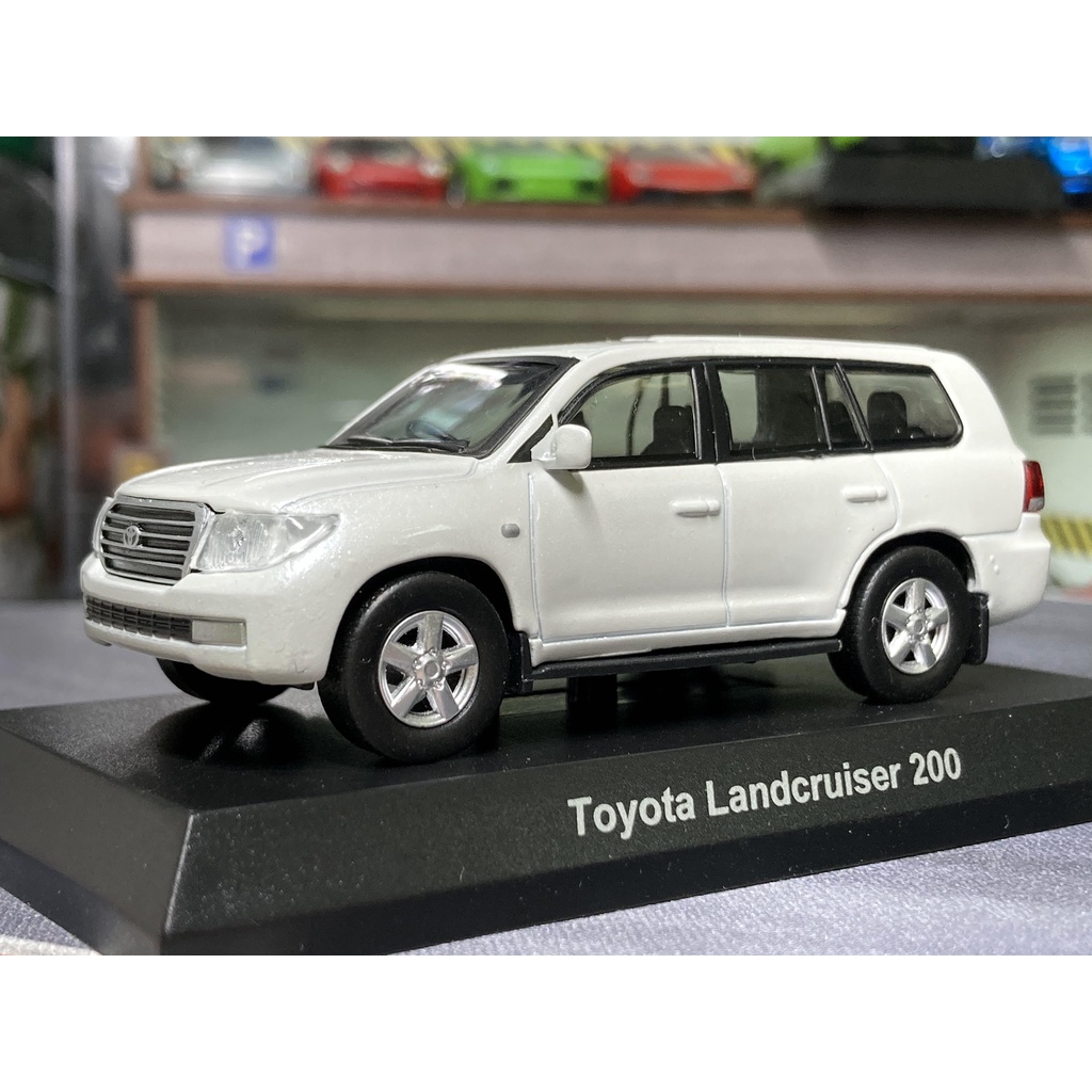 Kyosho 京商 1/64 TOYOTA 豐田 Land Cruiser 200 LC200 陸巡 白/金/黑