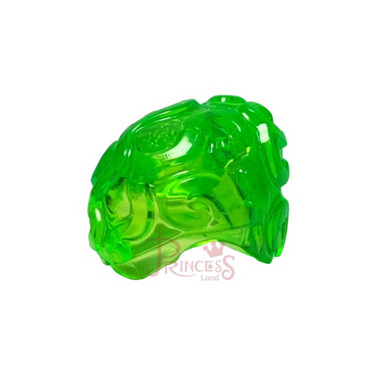 公主樂糕殿 LEGO 樂高 7065 7066 外星人征服 頭飾 頭髮 頭盔 大腦 透明亮綠色 95200 A255