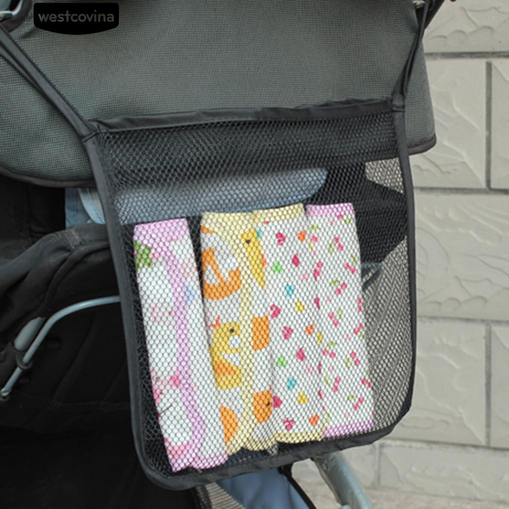 💰批發價💰 嬰兒車通用置物網袋 寶寶推車掛袋 收納袋 戶外