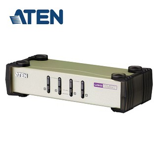 ATEN 宏正 4埠 USB+PS/2 雙介面 VGA KVM 多電腦切換器 CS84U