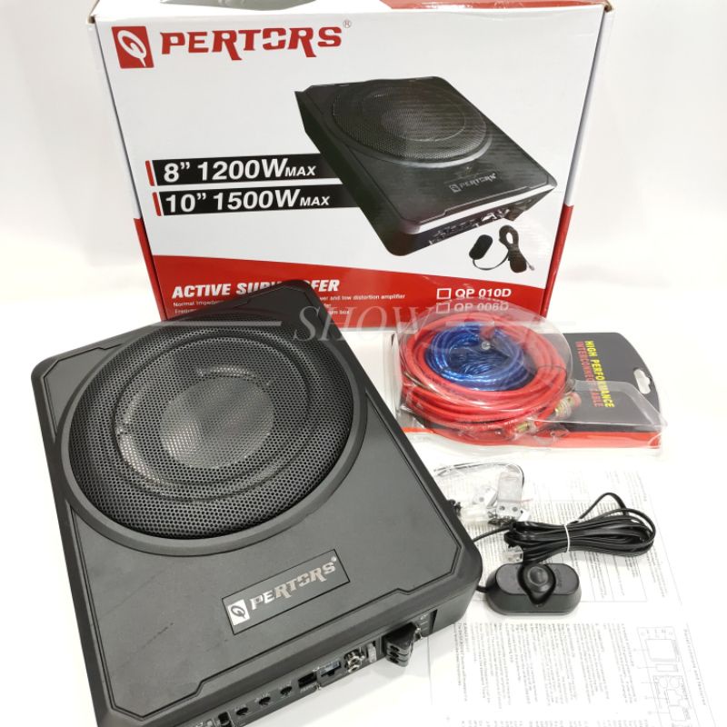 現貨實拍 內建d類擴大機10寸高功率1500w 薄型重低音椅下重低音低音炮超低音車用重低音車用喇叭 蝦皮購物