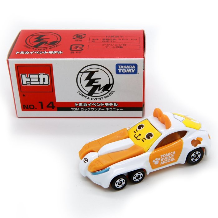 TOMICA EVENT MODEL多美小汽車會場限定版 No.14貓咪車TDM(1星)