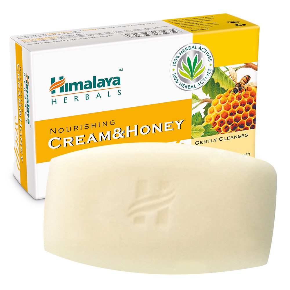 Himalaya 喜馬拉雅乳霜蜂蜜潤膚皂75gm 蝦皮購物