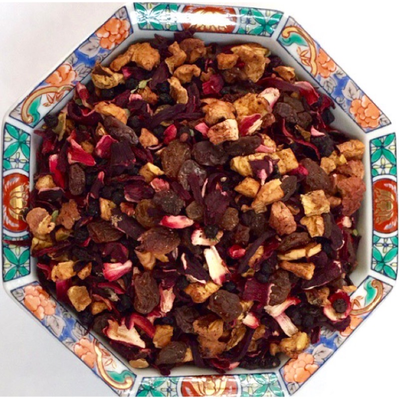 『平易行』進口 特級💎黑森林野莓果粒茶 (50g～100g)產地：德國 水果茶 黑森林果茶 接骨木莓 黑莓 黑醋栗 藍莓