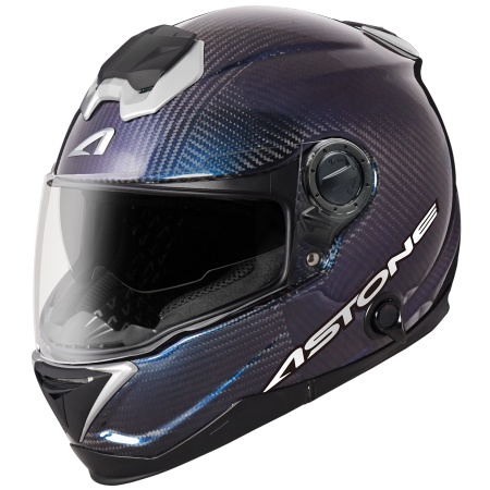 威盛重車人身部品 ASTONE GT-1000F 碳纖 變色龍 藍紫 內墨鏡 全罩 安全帽