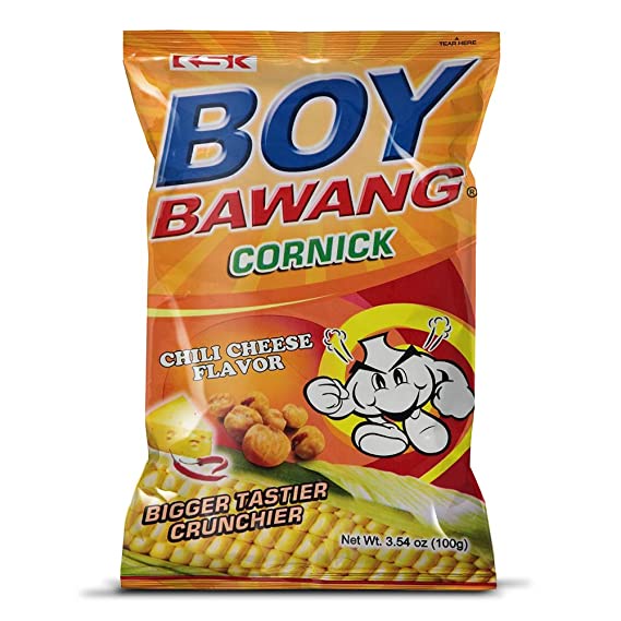 Boy Bawang Cornick 辣味起司風味 炸玉米 100g