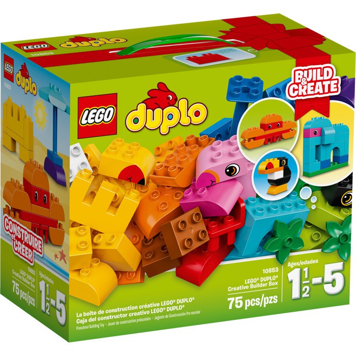 LEGO 樂高 積木 DUPLO 得寶系列 創意拼砌箱 10853 全新未拆