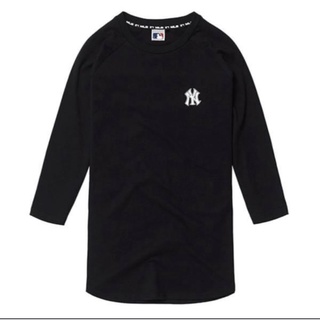 美國職棒大聯盟 MLB NEW YORK 紐約洋基隊 純棉 排汗 運動 潮牌 休閒圓領7分短袖T恤