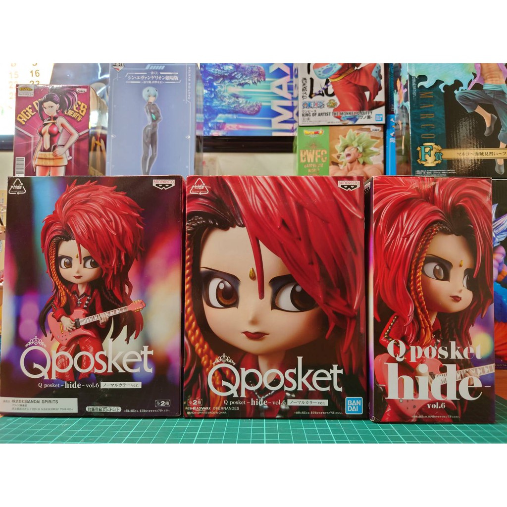 X Japan 吉他手松本秀人hide Qposket Vol 6 A款日版日空版 蝦皮購物
