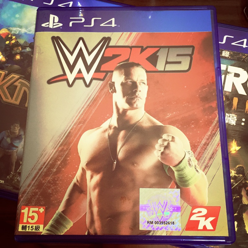 WWE2K15#摔角#兩人玩#PS4遊戲