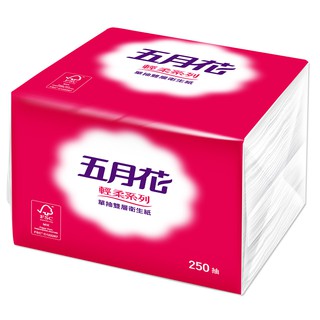 【史代新文具】五月花 250抽 170g 單抽式衛生紙(1箱48包)