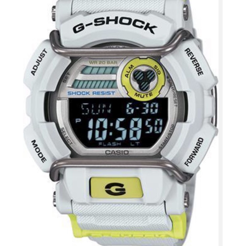 CASIO 卡西歐 G SHOCK 防撞保護設計運動錶 GD-400DN-8DR