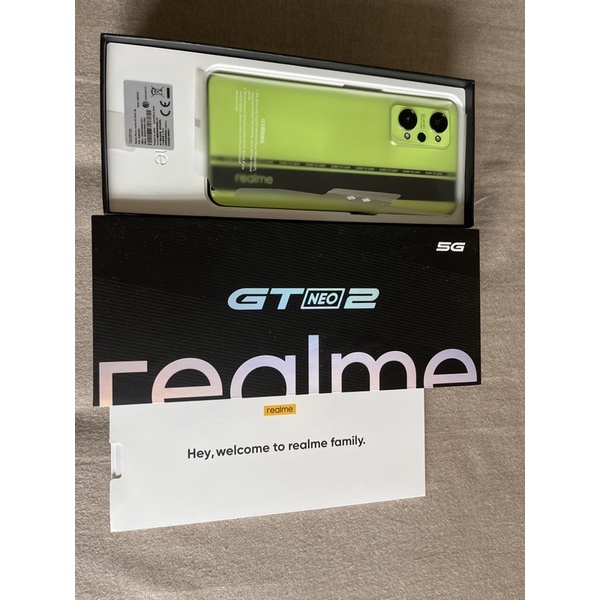 realme RMX3370 GT Neo2 Neo 2 5G 8G/128G 黑薄荷 全新未使用 送手機殼 phone