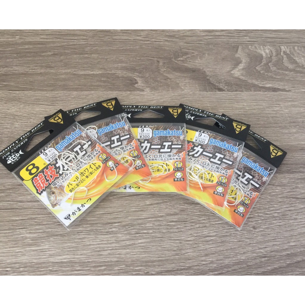 平昇釣具 Gamakatsu 競技力ー工ー白色魚鉤釣魚鉤 蝦皮購物