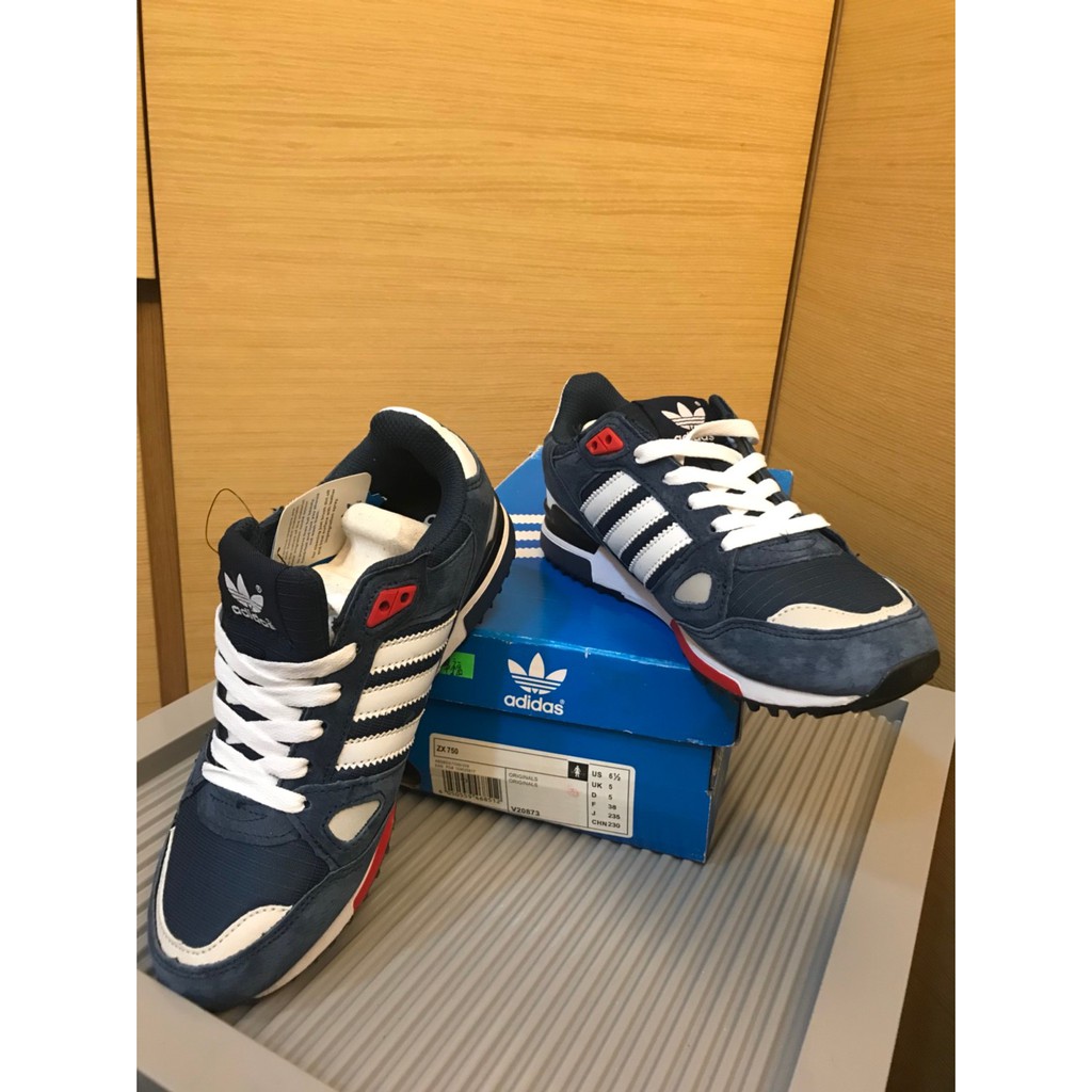 【現貨實拍】愛迪達 三葉草Adidas ZX750 經典 休閒慢跑鞋 運動鞋 慢跑鞋 休閒鞋