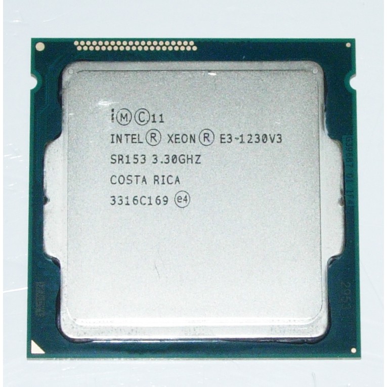【大媽電腦】台灣貨 Intel XEON E3-1230V3 1150腳位 四核心CPU 3.3G E3-1230 V3
