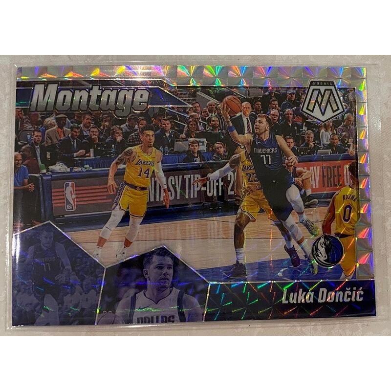 NBA 球員卡 Luka Doncic 2019-20 Mosaic Montage Mosaic 亮面