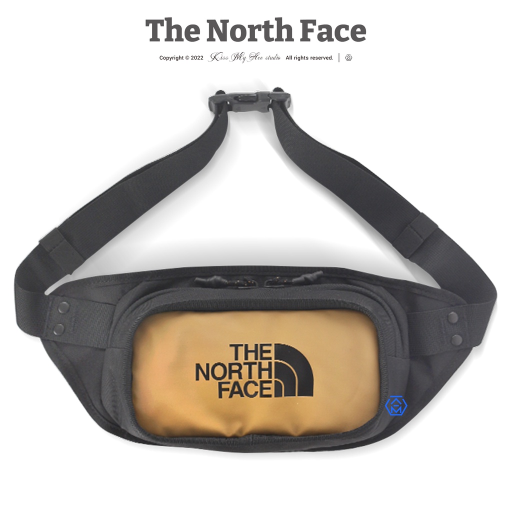 [現貨] The North Face 腰包 斜背包 肩背包 斜背包 側背包 運動腰包 黑 卡其 防潑水