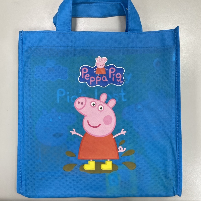 Peppa Pig 佩佩豬 10本平裝故事書 藍袋