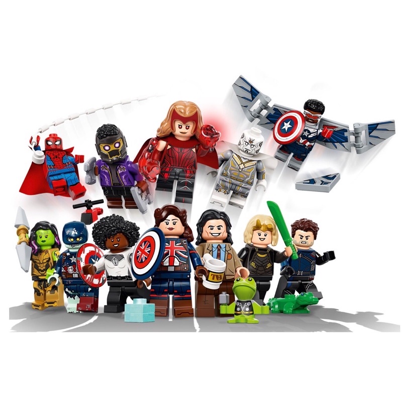 『玩樂一族』現貨 實圖 樂高 LEGO 71031 Marvel 漫威 人偶包 漫威工作室 全套 整套12隻