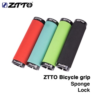 Ztto 自行車零件 MTB Grip AG-36 1Pair 自行車海綿耐用的防震防滑手柄可折疊自行車固定齒輪 BMX