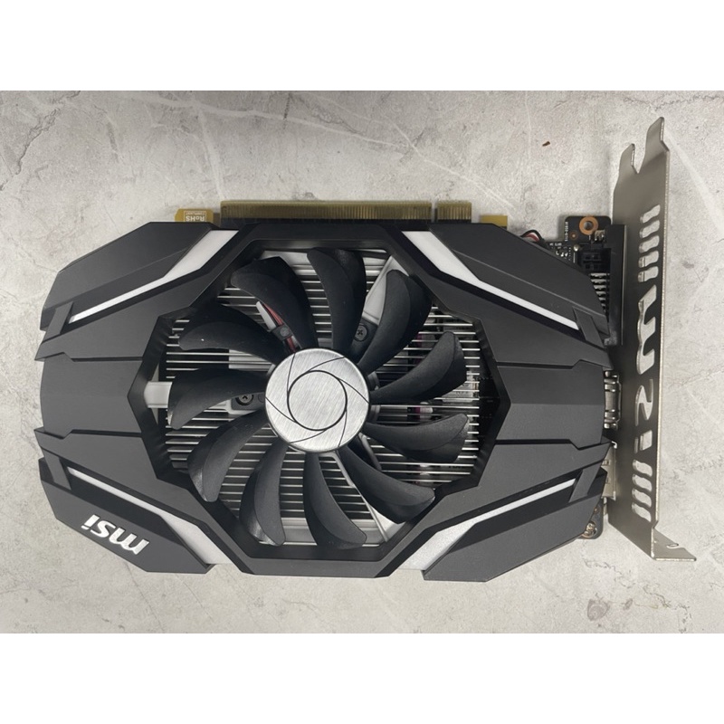 [優質二手品］MSI GTX1050 ti 4GB