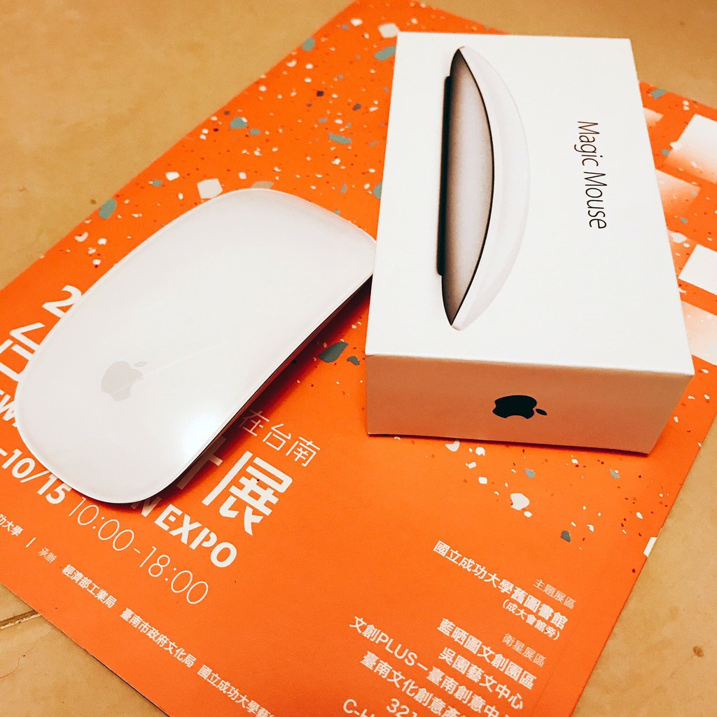 Apple蘋果滑鼠二代Magic Mouse 2 巧控滑鼠2-銀色｜MacBook Air無線藍牙｜原廠公司貨二手九成新
