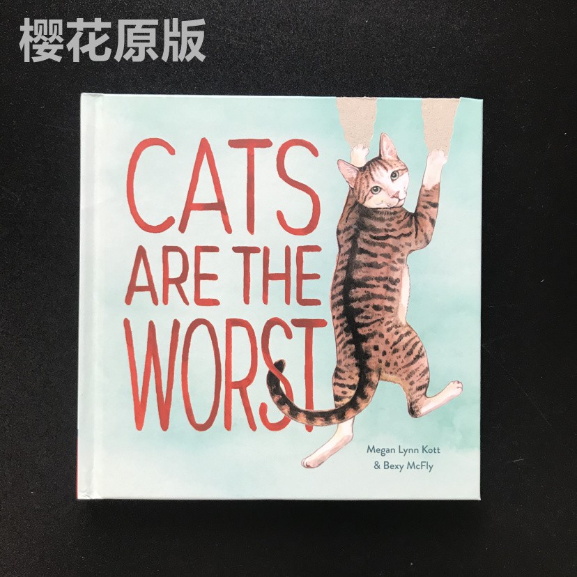 現貨英文全新cats Are The Worst 貓咪壞壞 蝦皮購物