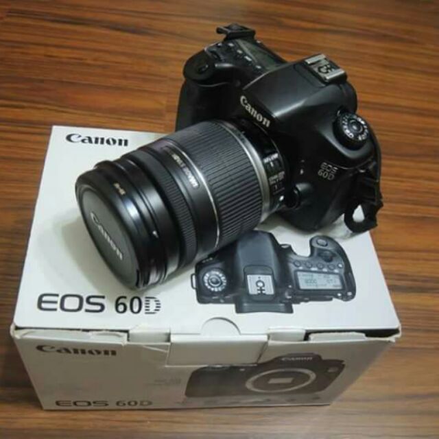 【出售】Canon 60D 數位單眼相機 盒裝完整 9成新