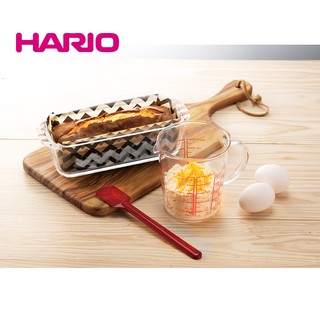 HARIO 甜點烘焙組 三件組 磅蛋糕模具 量杯 刮鏟 蛋糕模具 公司貨
