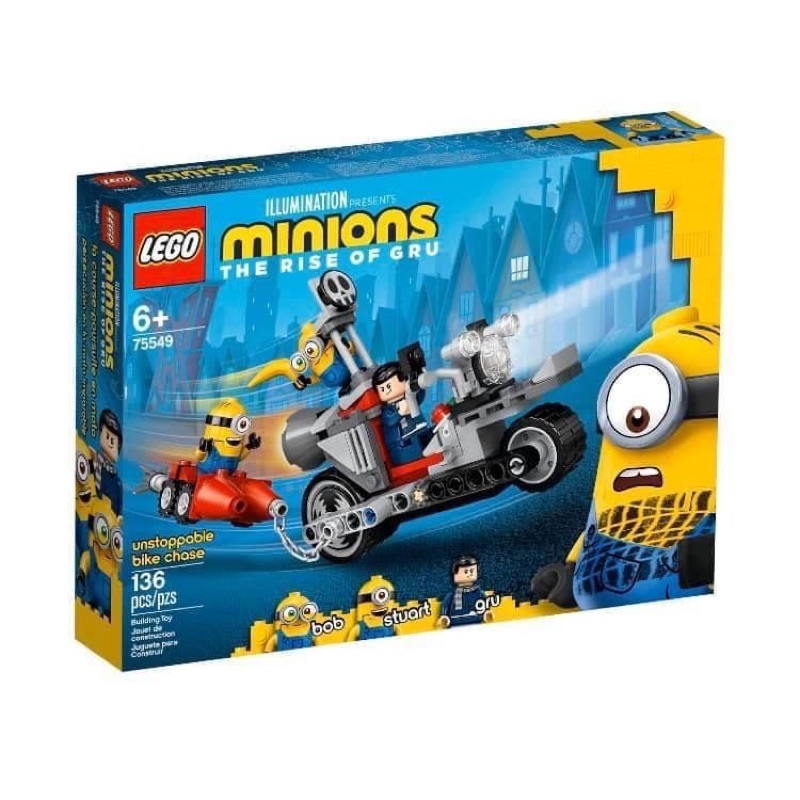 【現貨🔥】Lego 樂高 75549 Unstoppable Bike Chase 小小兵LEGO 積木 樂高 小小兵