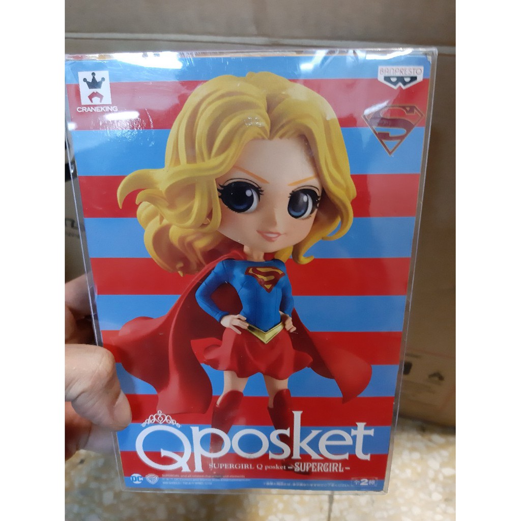 代理 正版 Qposket 女超人Supergirl B款 DC 正義聯盟 景品 公仔 異色