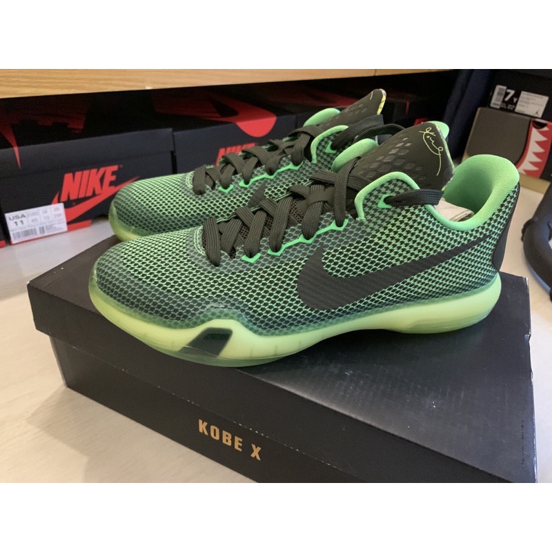 Nike kobe X (GS)青竹絲