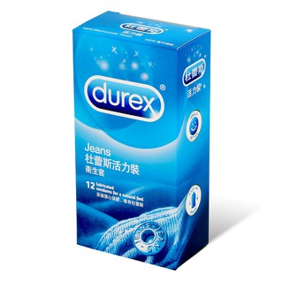 Durex 杜蕾斯 活力裝 12 片裝 乳膠衛生套【桑普森】