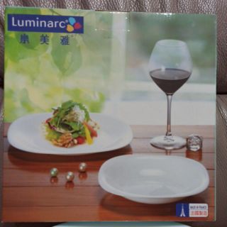 法國樂美雅【Luminarc】 強化玻璃餐盤一入